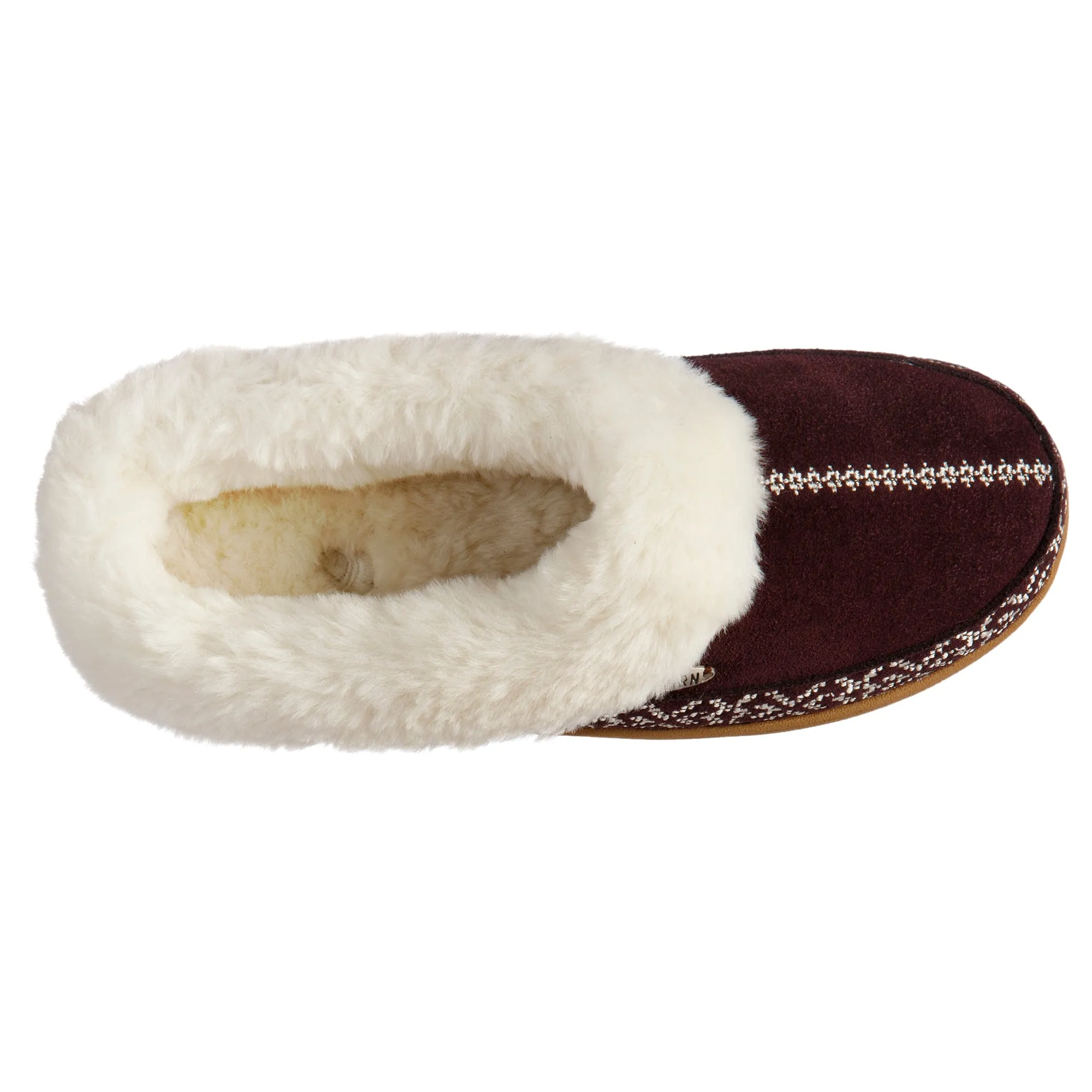 Women's Greta Embroidered Clog Slipper with Cloud Contour® Comfort