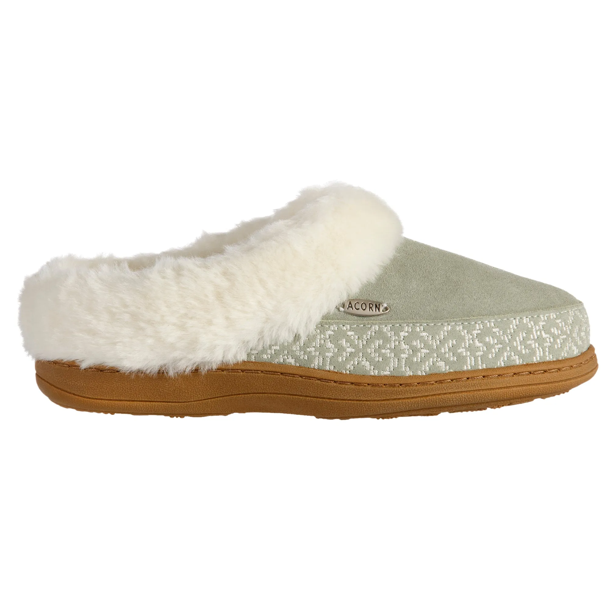 Women's Greta Embroidered Clog Slipper with Cloud Contour® Comfort
