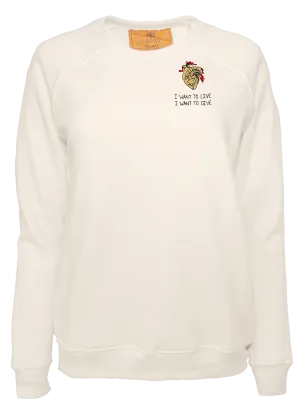 Women's Heart of Gold Classic Cut Pullover
