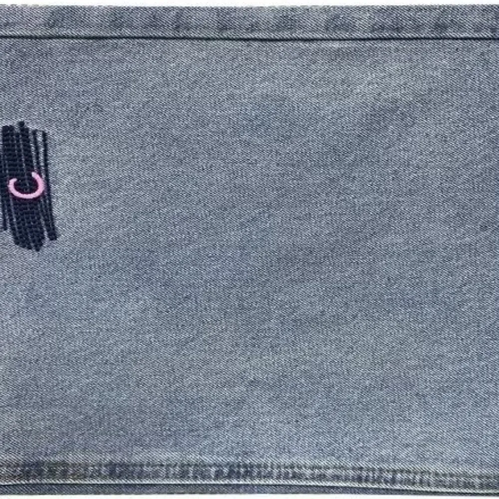 Women's High Street Letter Star Embroidered Jeans