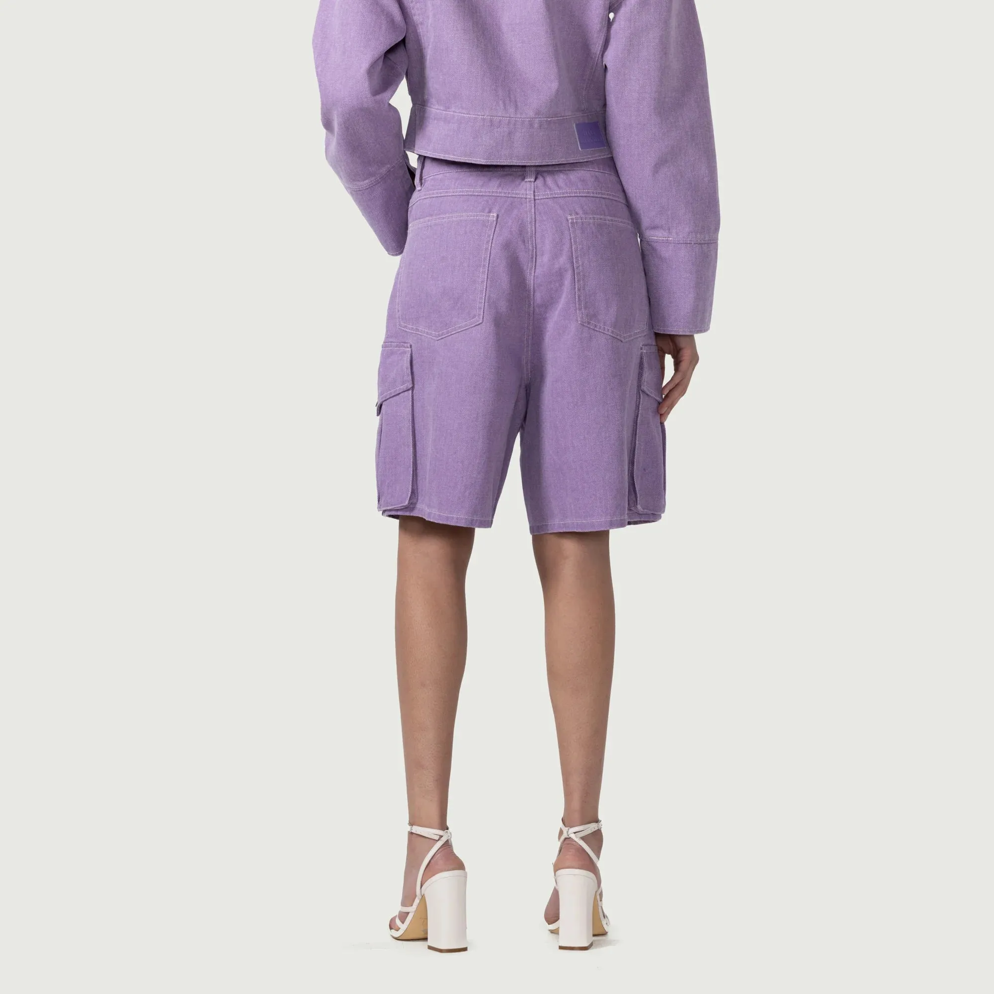 Women's Honor The Gift Baggy Cargo Short 'Purple'