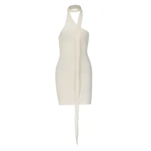 Women's Hot Girl Halter Slim Dress