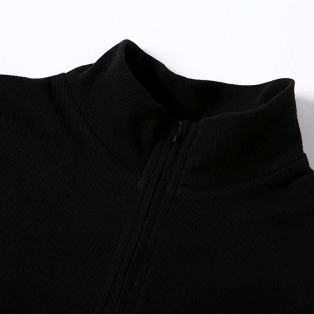 Women's Hot Girl Solid Color V Neck Dress
