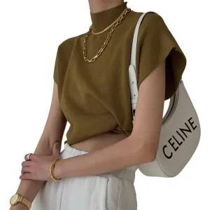 Women's Leisurely Solid Pullover Sweater Vest