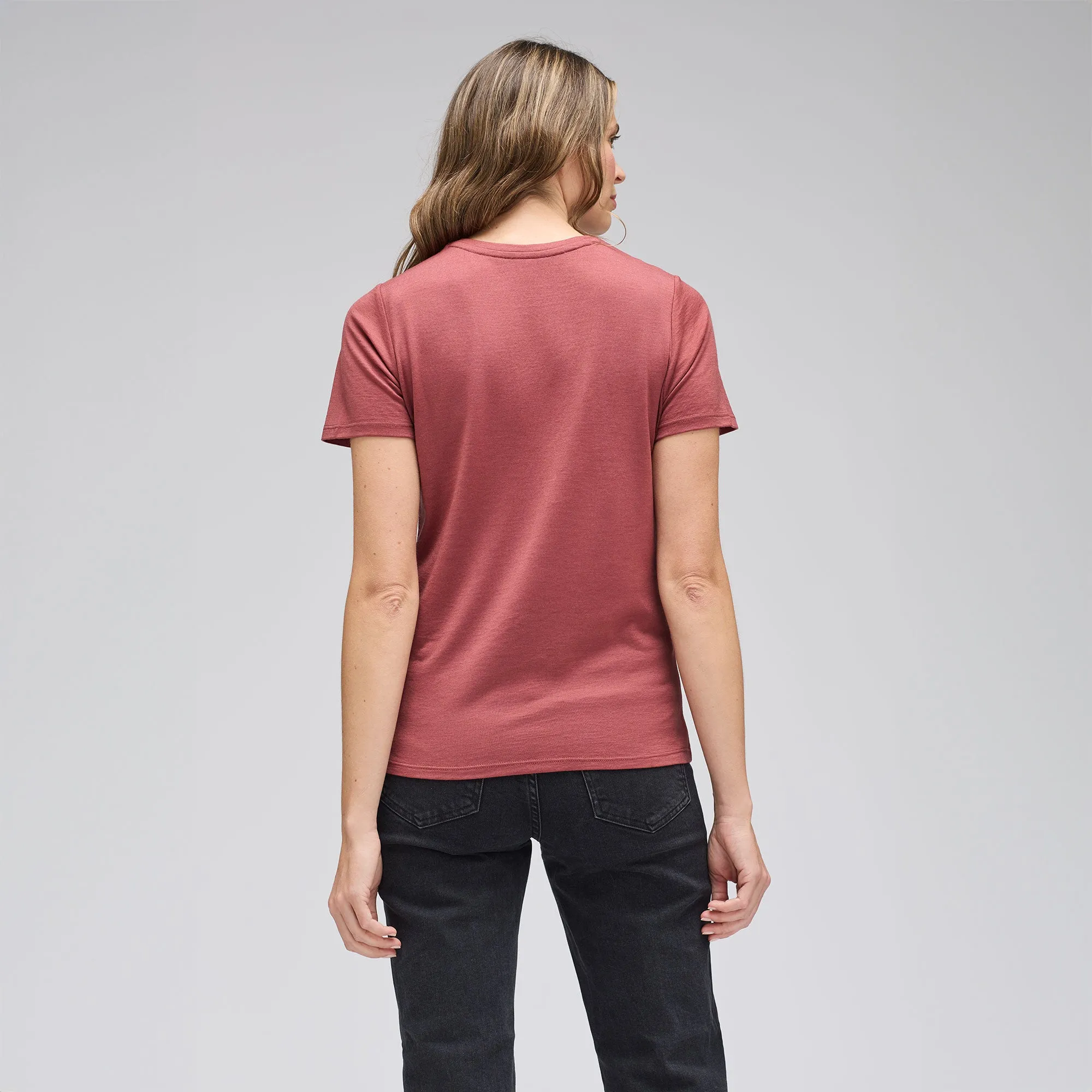 Women's Merino Crew Neck T-Shirt