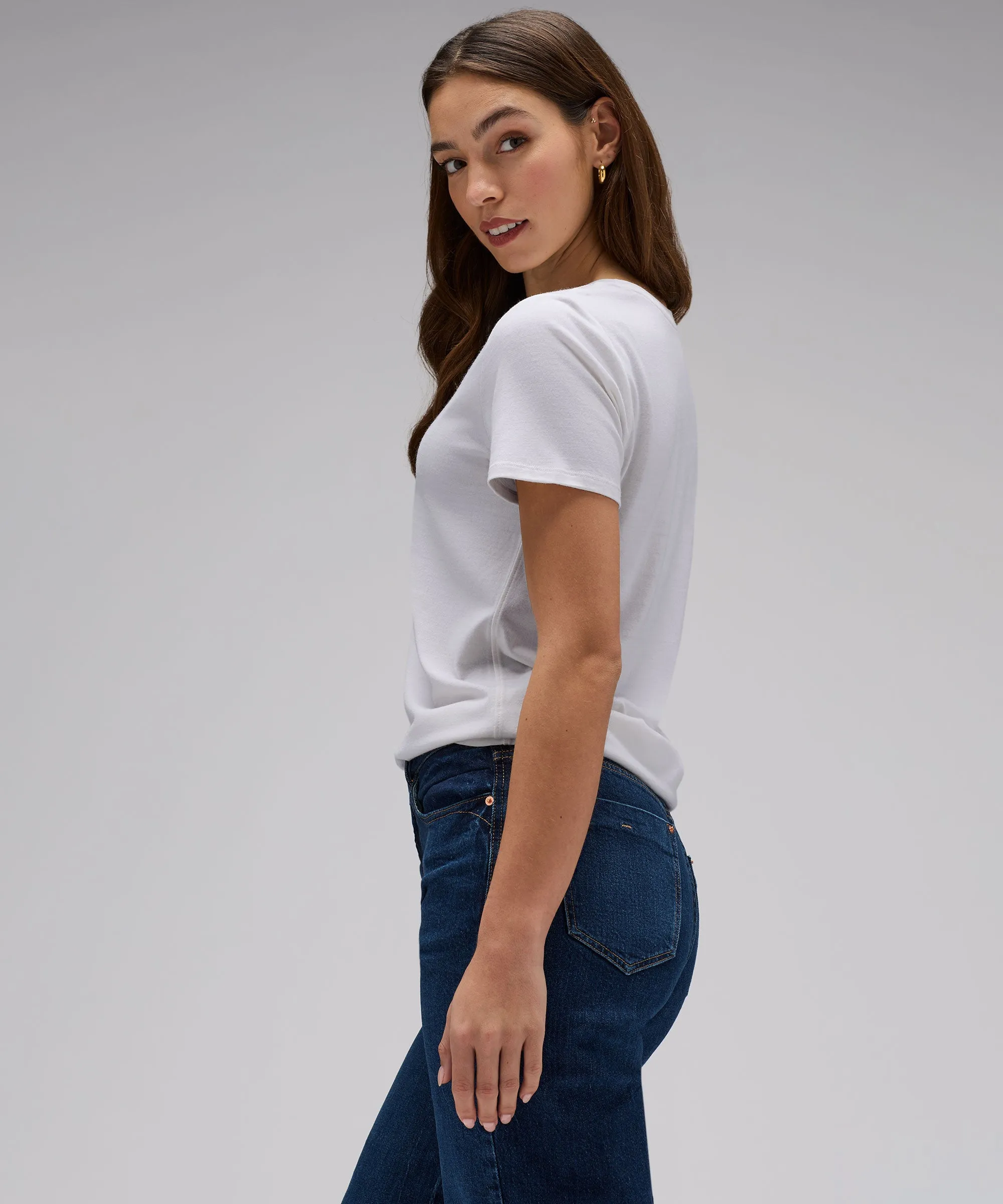Women's Merino Crew Neck T-Shirt