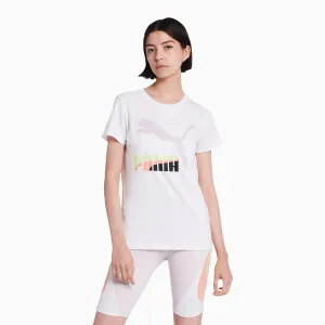 Women's Mismatch Logo T Shirt