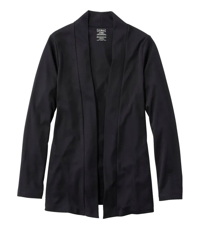 WOMEN'S PIMA OPEN CARDIGAN