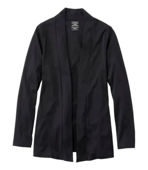 WOMEN'S PIMA OPEN CARDIGAN