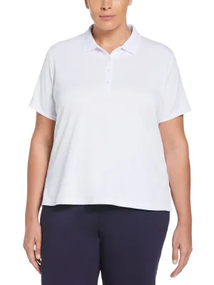 Women's Plus Swing Tech Golf Polo