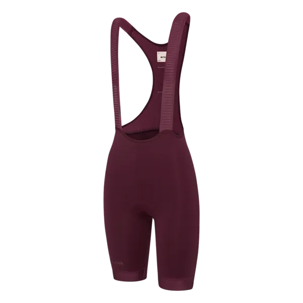 Women's Race Bib Short 2.0 Burgundy/Tonal Ref Logo