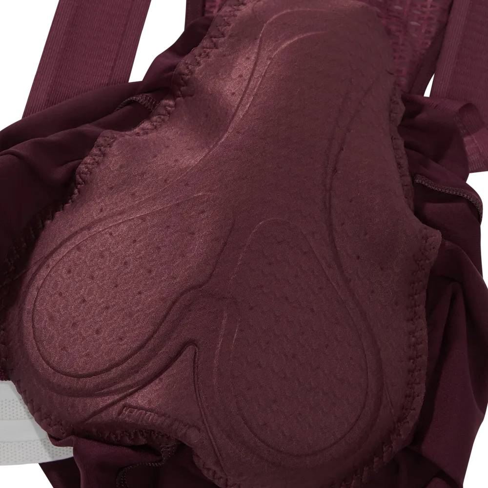 Women's Race Bib Short 2.0 Burgundy/Tonal Ref Logo