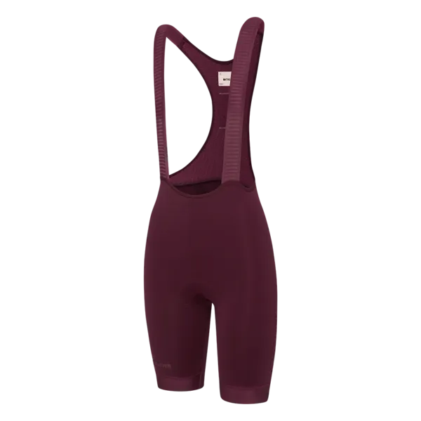 Women's Race Bib Short 2.0 Burgundy/Tonal Ref Logo