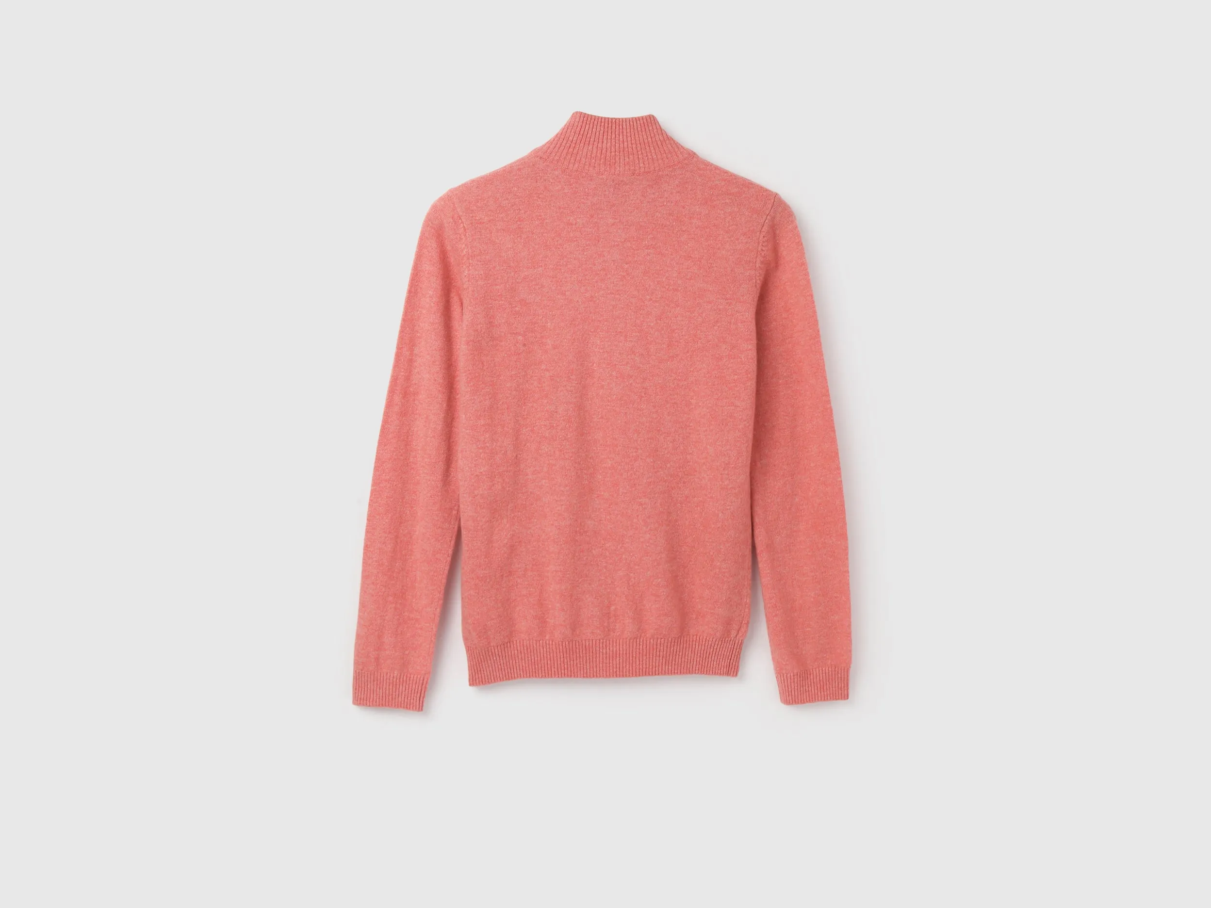 Women's Regular Fit High Neck Knitted Cardigan