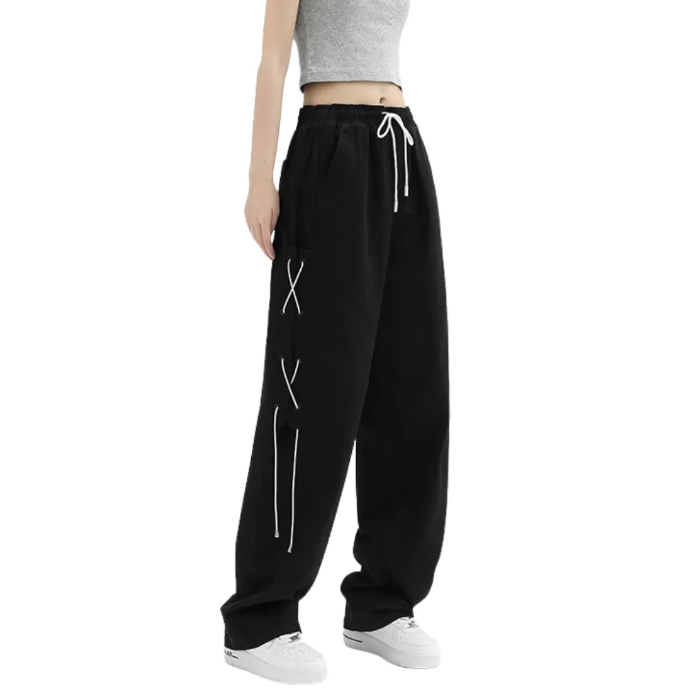 Women's Retro Strap Seatpants