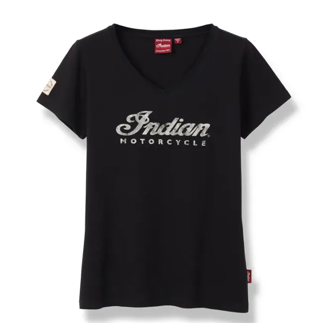 Women's Script Logo T-Shirt, Black