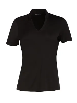 Womens Solid V-Neck Tee
