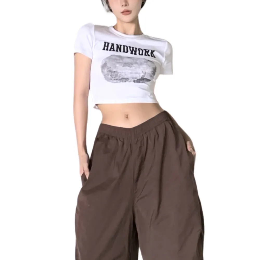 Women's Spice Girls Alphabet Cropped Tee