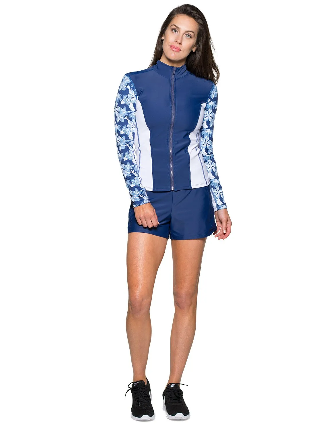 Women's Swim Board Short (Regular & Plus Size) - Navy