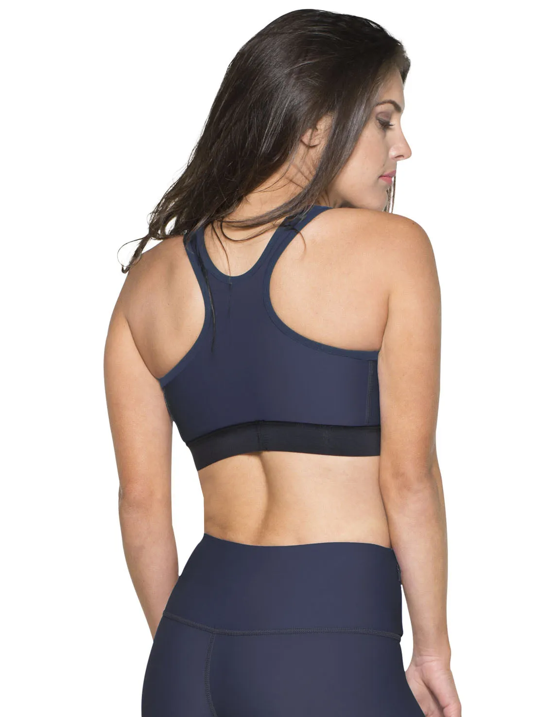 Women's Swim Sport Top (Regular & Plus Size) - Black