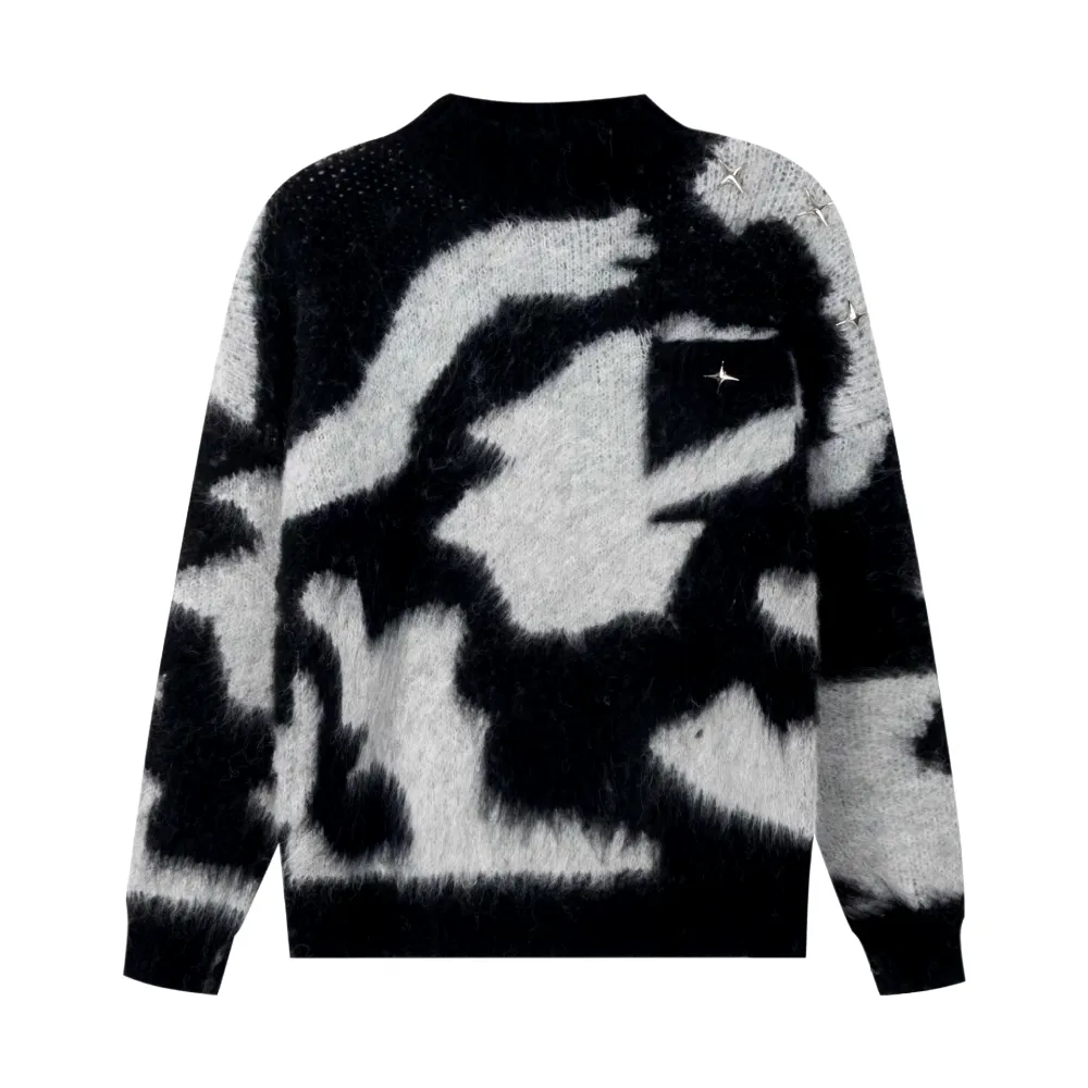Women's Tie Dye Slim Fit Sweater