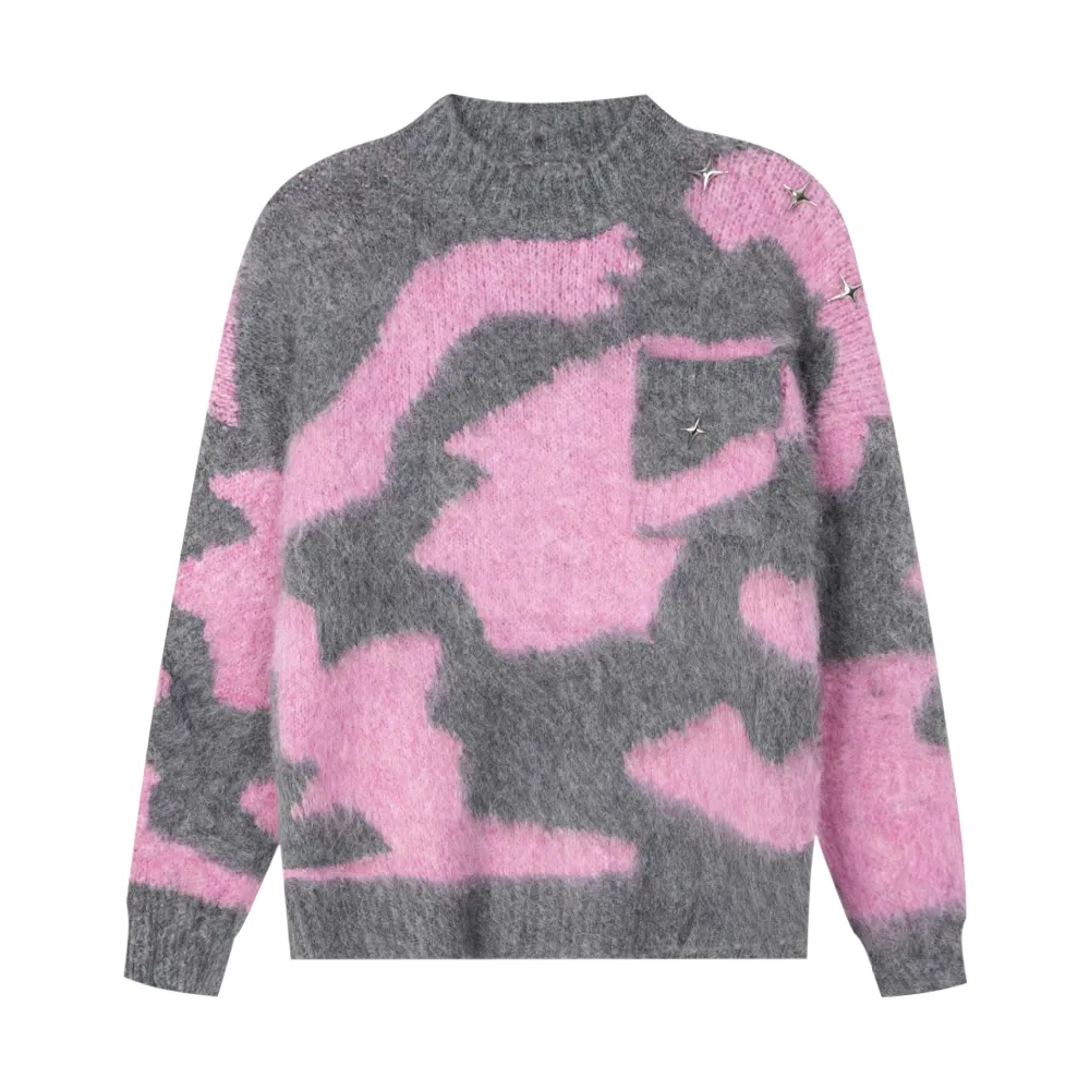 Women's Tie Dye Slim Fit Sweater