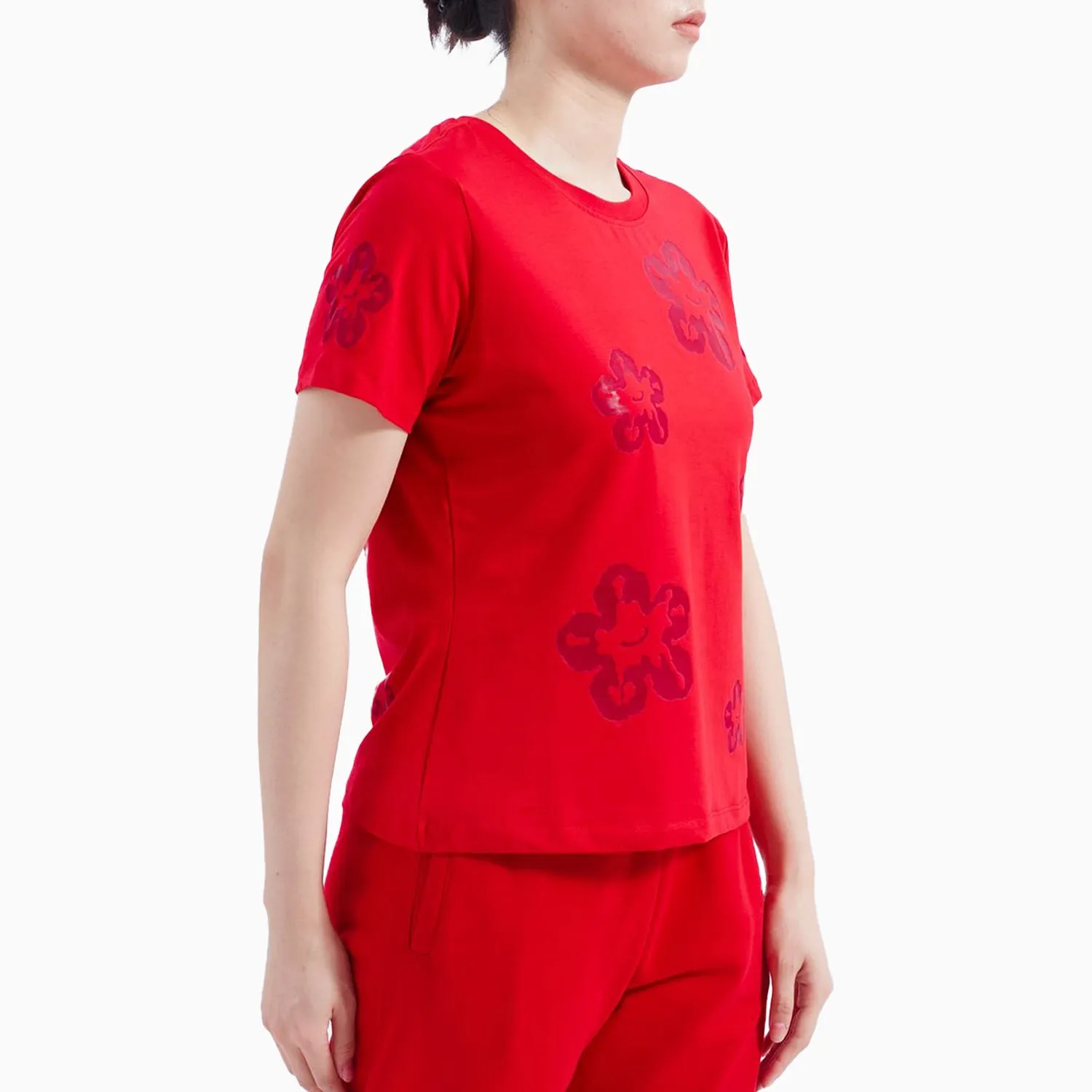 Women's Tone On Tone Tear Drip T-Shirt