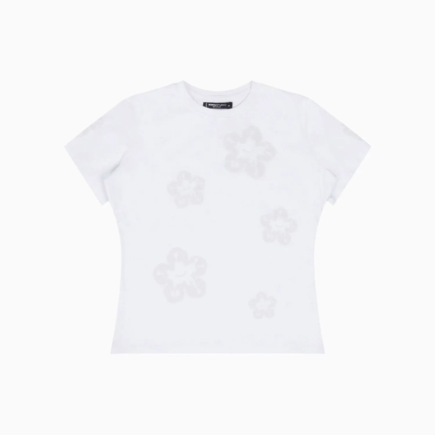 Women's Tone On Tone Tear Drip T-Shirt