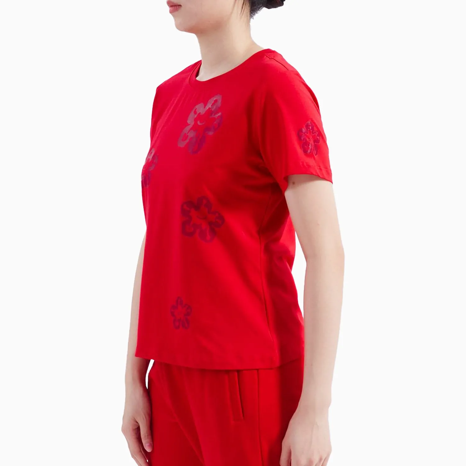 Women's Tone On Tone Tear Drip T-Shirt