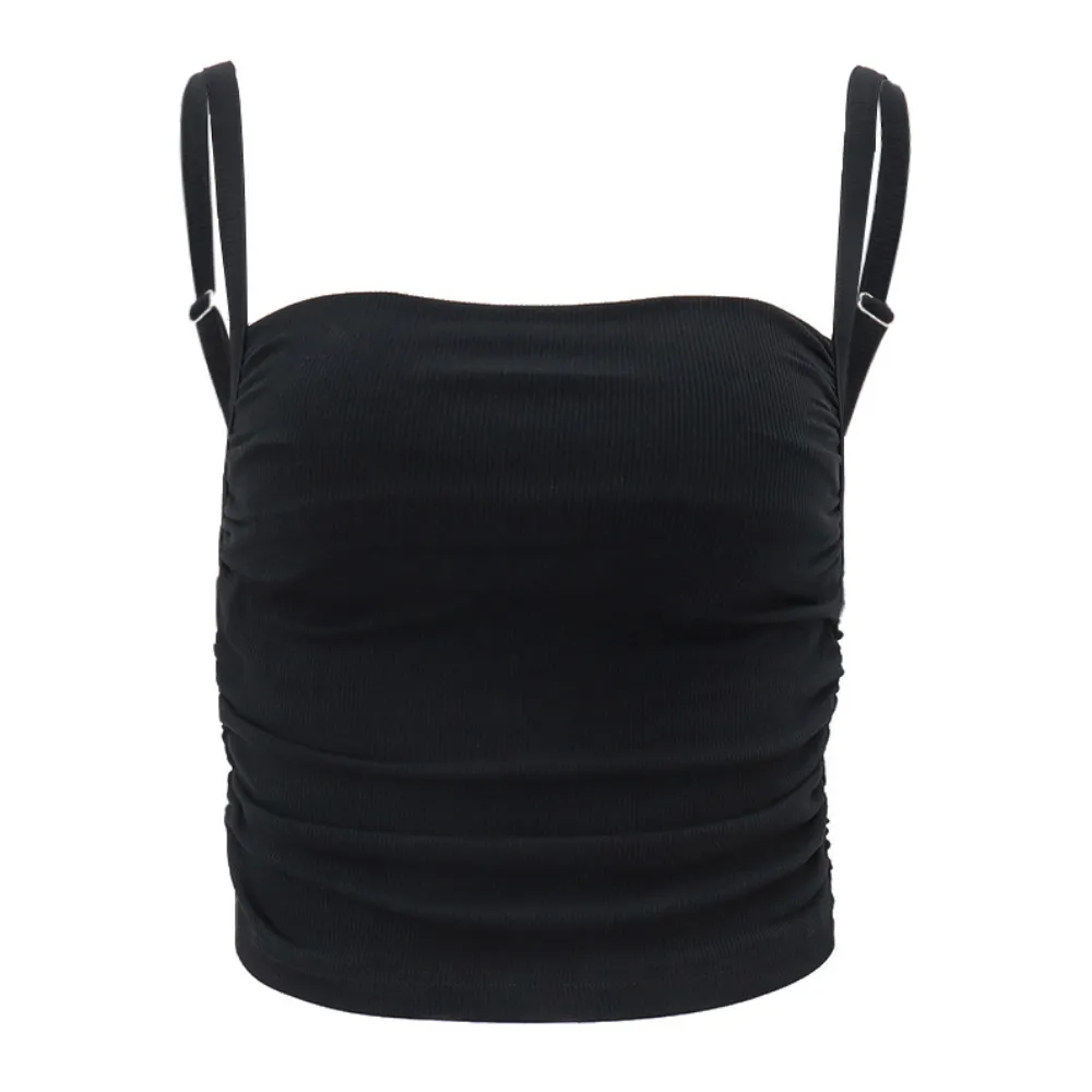 Women's Versatile Black Cami Top