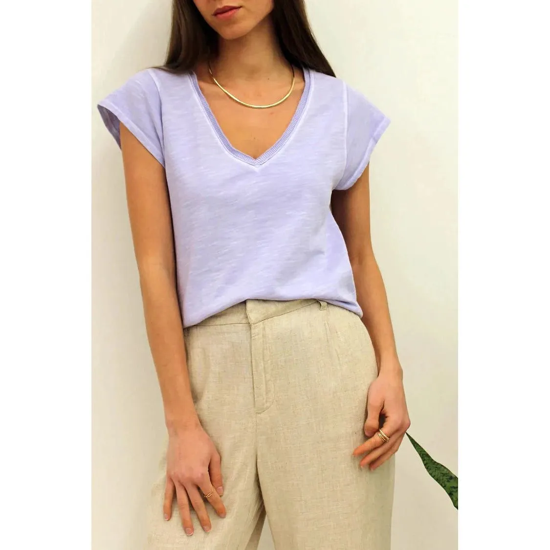 Women's Washed Pearl Tee
