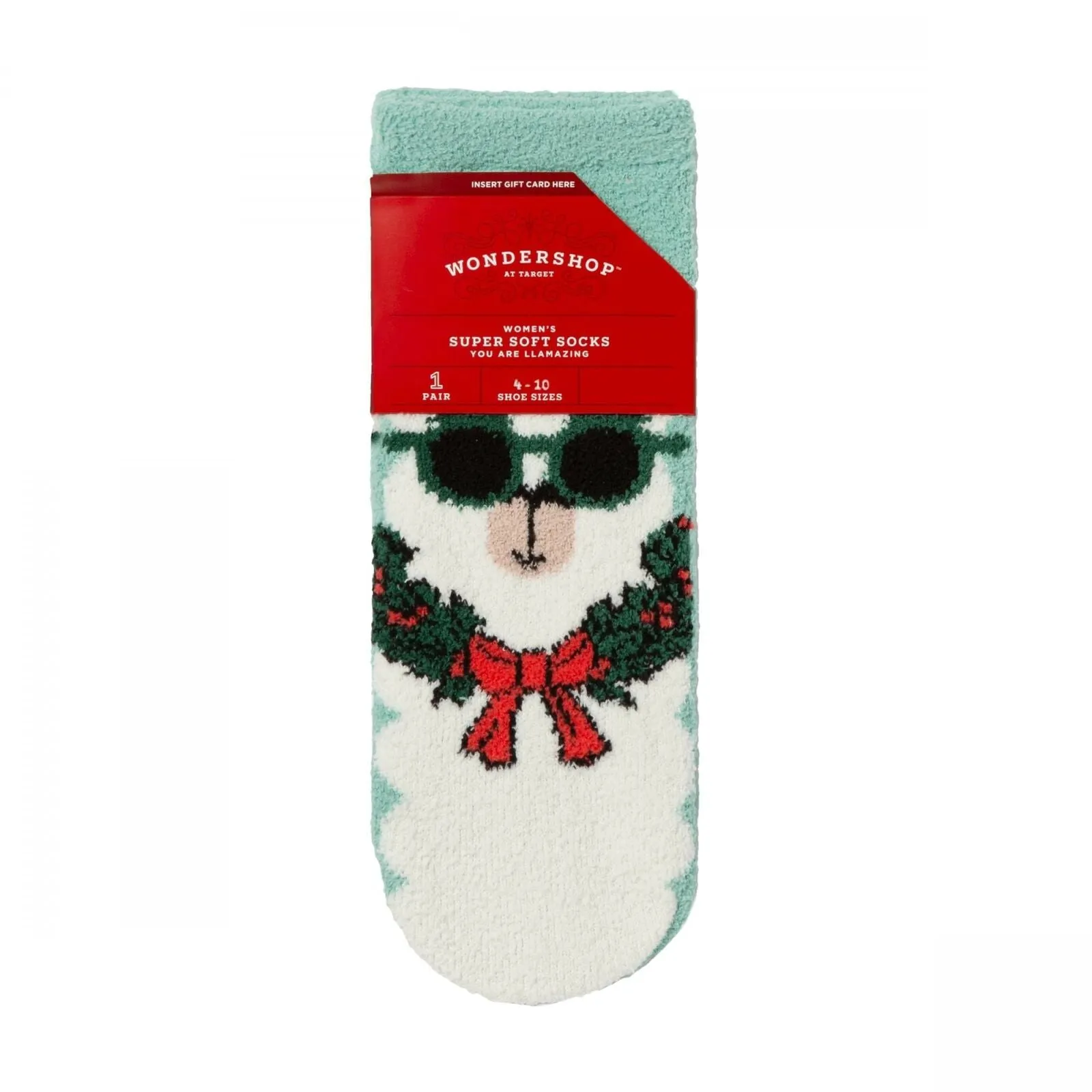 Wondershop Women's Llama "You Are Llamazing" Cozy Socks