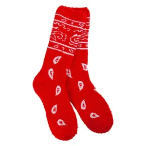 World's Softest Cozy Crew -  Bandana Red