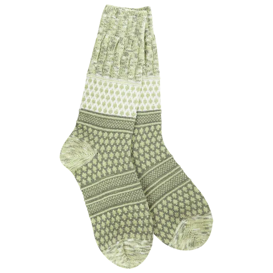 World's Softest Weekend Gallery Textured Crew Sock