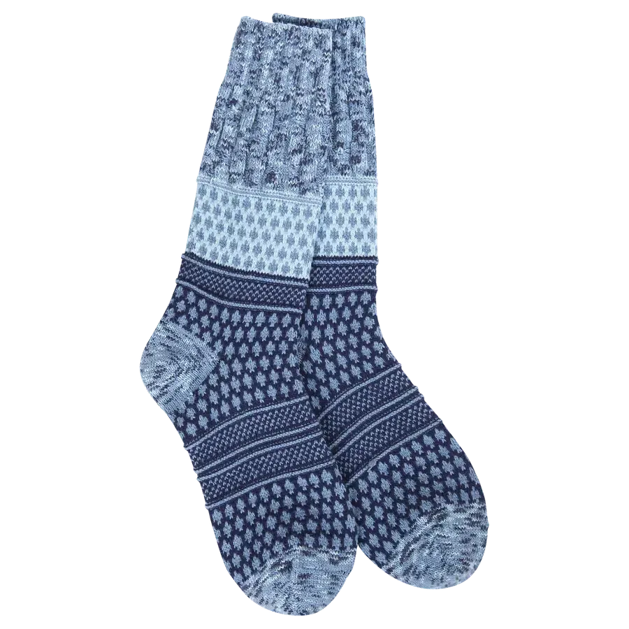 World's Softest Weekend Gallery Textured Crew Sock