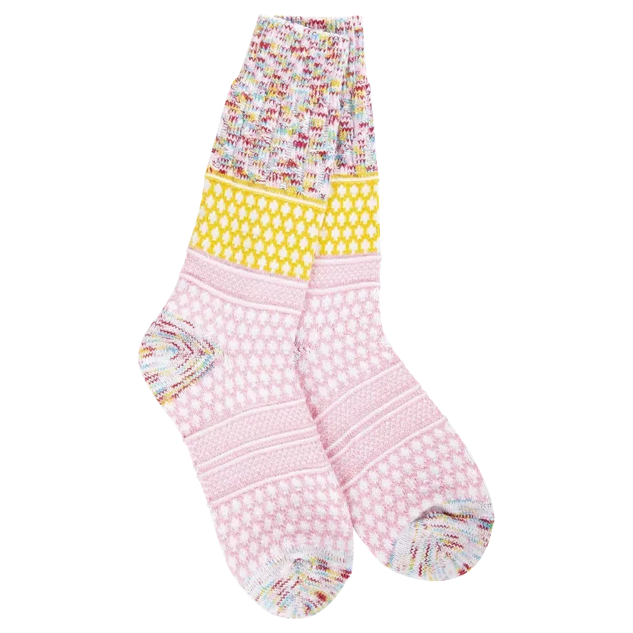 World's Softest Weekend Gallery Textured Crew Sock
