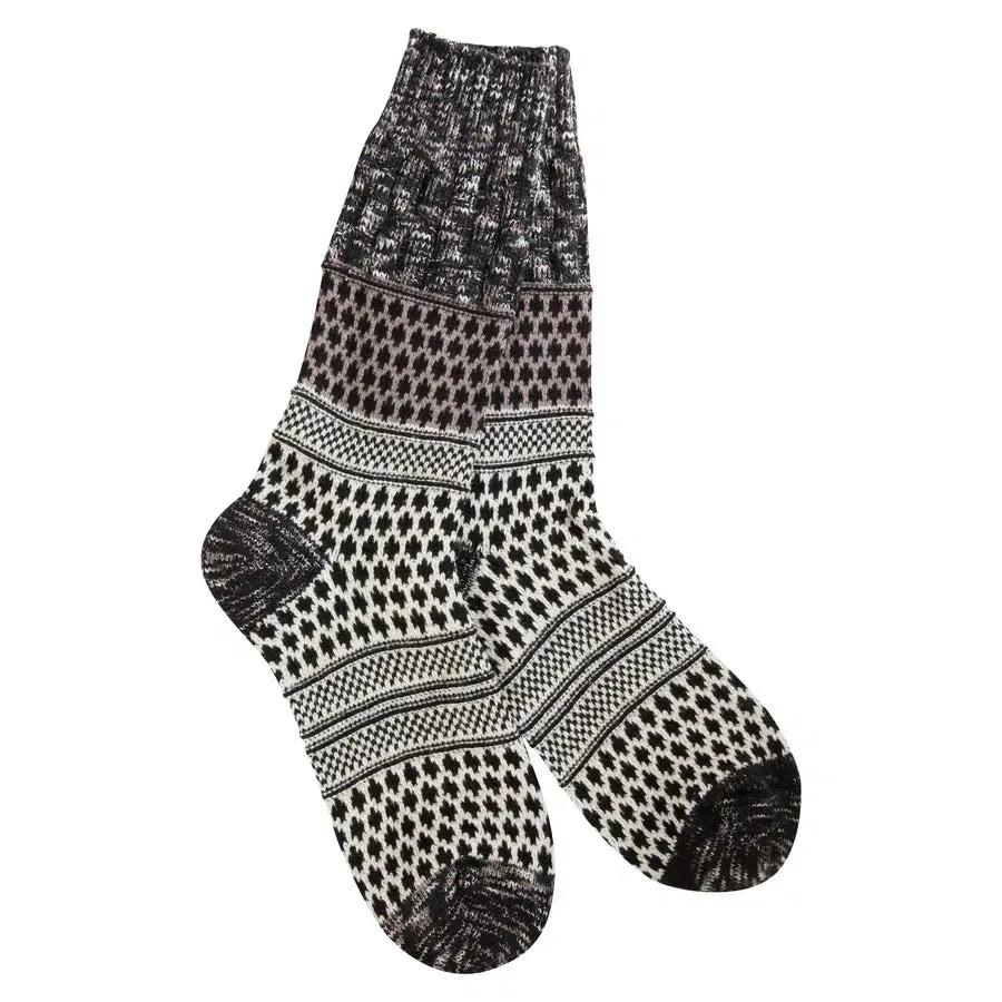 World's Softest Weekend Gallery Textured Crew Sock