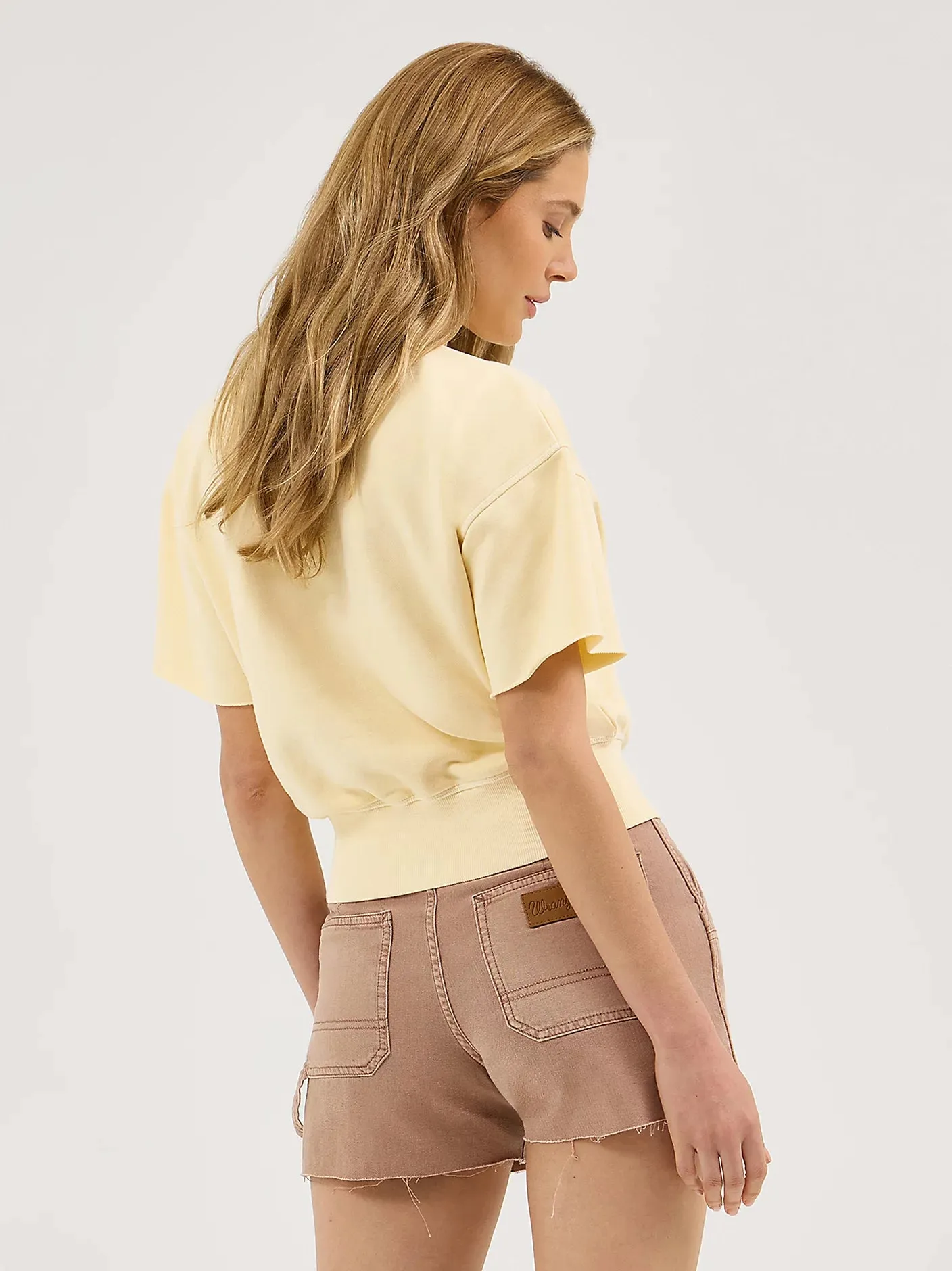 Wrangler Short Sleeve Sweatshirt