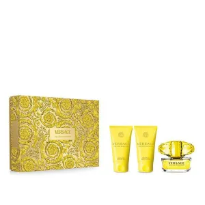 Yellow Diamond 3 Piece Set by Versace Eau De Toilette edt50ml SG50ml BL50ml