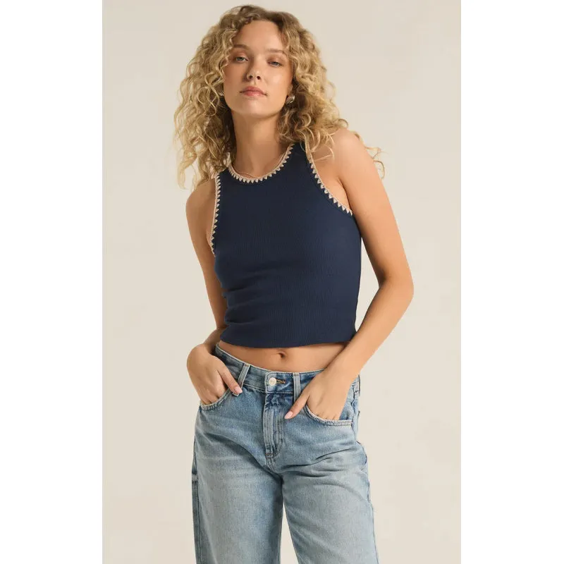 Z Supply Avril Rib Top