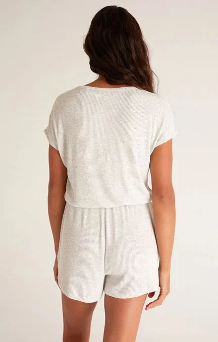 Z Supply Cozy Vibe Rib Romper