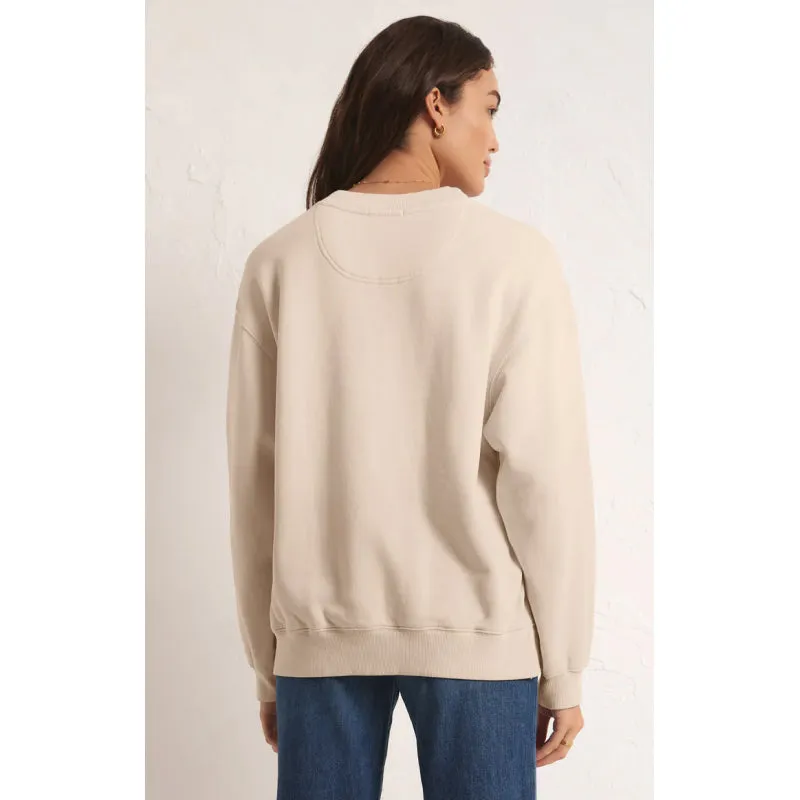 Z Supply Syd Logo Sweatshirt