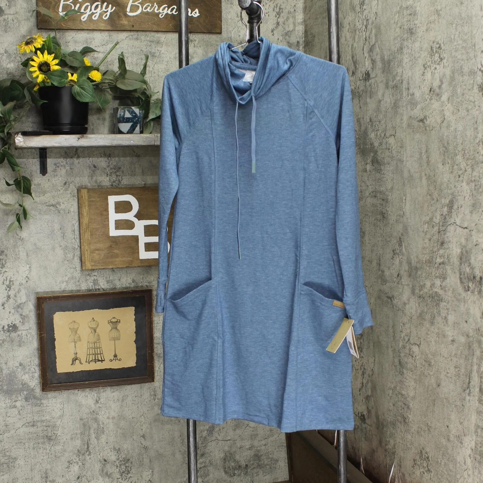 Zeroxposur Womens Sanctuary Cowl Neck Sweater Dress B91140