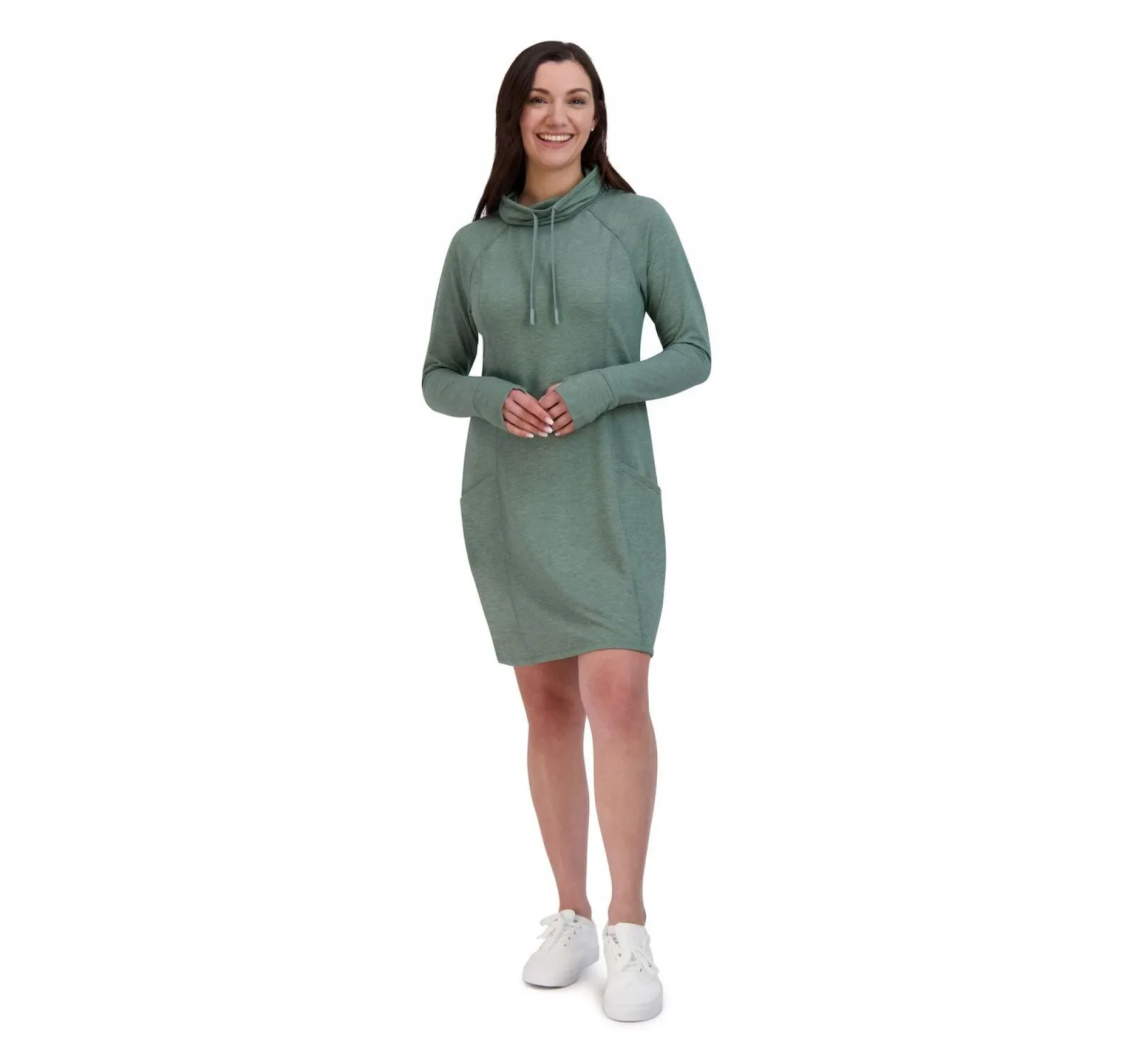 Zeroxposur Womens Sanctuary Cowl Neck Sweater Dress B91140