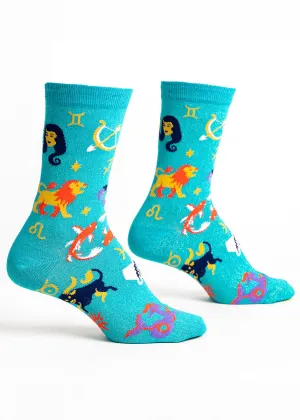 Zodiac Metallic Women's Socks